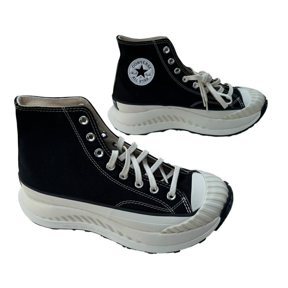 NWB Converse Platform Chuck 70 All Terrain CX Hi Black Shoe Sneakers Mens Size 8 - Picture 2 of 12